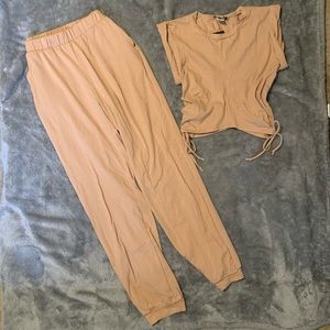 Fashion Nova Jogger Two Piece Set